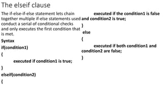 Php Basics Iterations, looping | PPTX