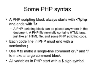 Php 3 1 | PPT
