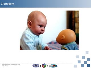 Clonagem

Pablo Dall'Oglio [pablo@php.net]
PHP-GTK2

+

=

 
