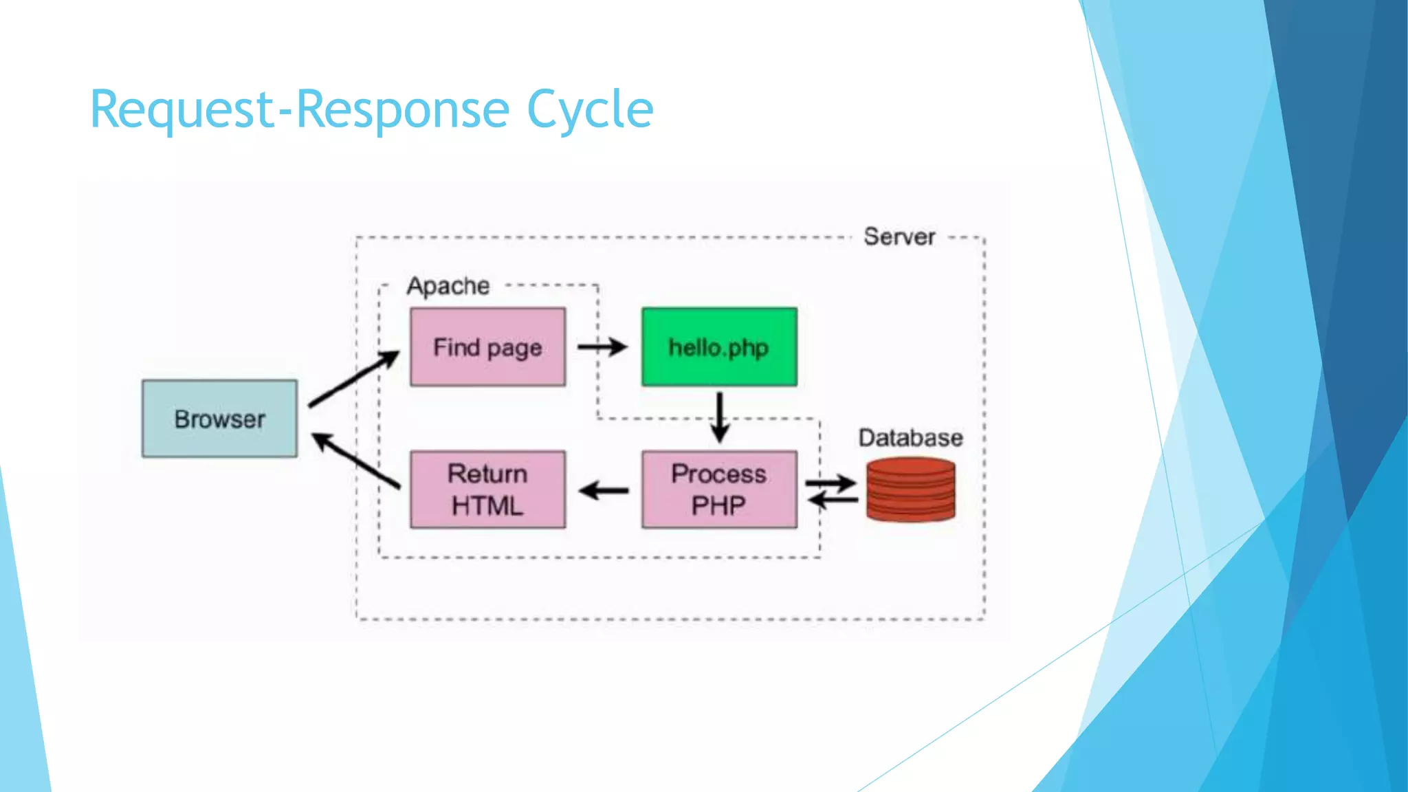 Request-Response Cycle
 