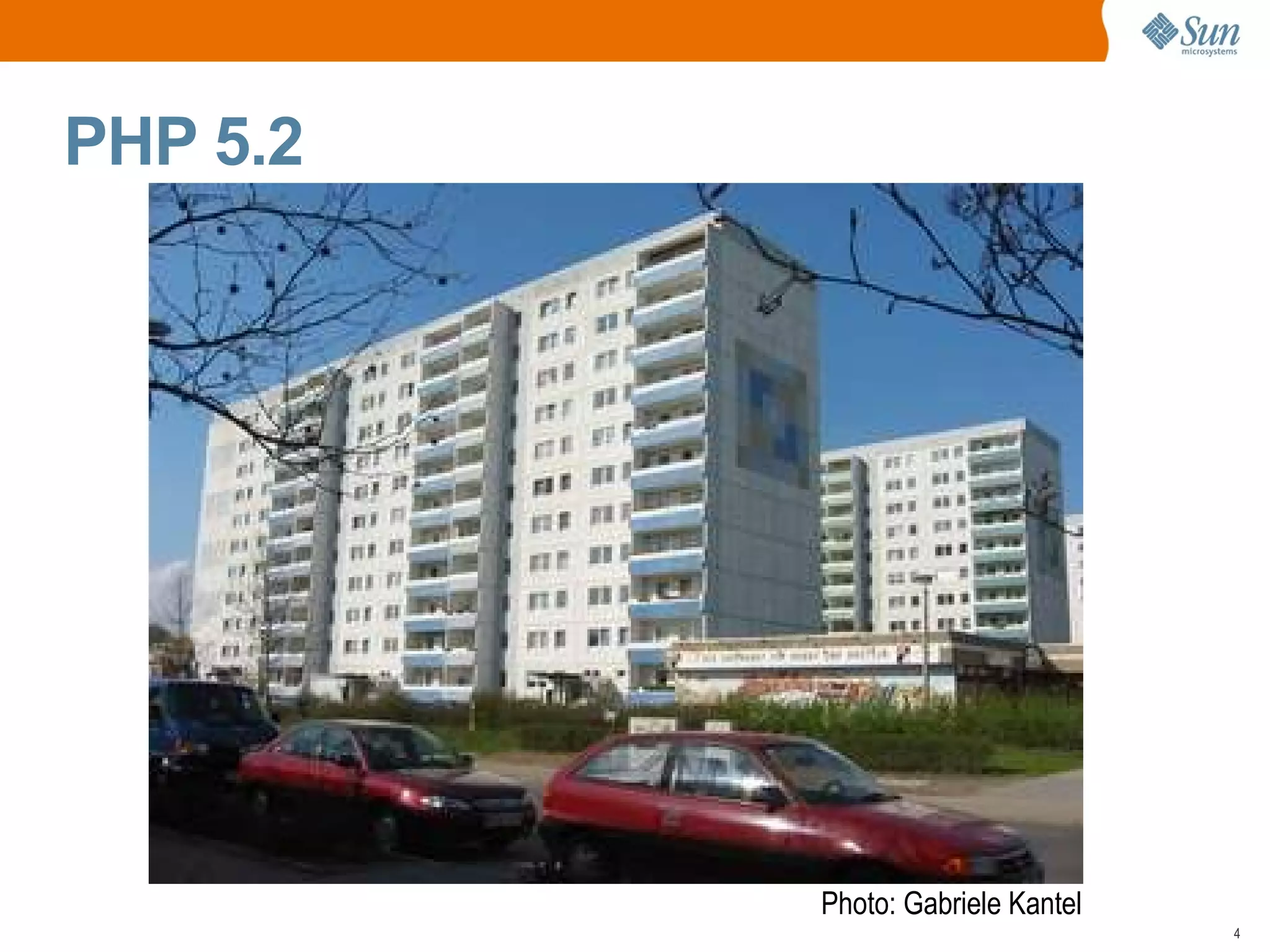 PHP 5.2 Photo: Gabriele Kantel 