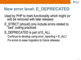 Namespace syntax You can use curly braces to define multiple namespaces: <?php namespace Foo  {   class  C  {  /* ... */  } } namespace Bar  {   class  C  {  /* ... */  } } ?> 
