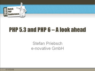 What is new in PHP 5.3? ,[object Object]