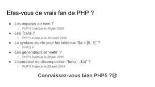 PHP5: Endgame