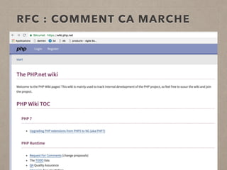 RFC : COMMENT CA MARCHE
 