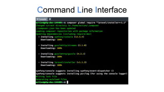 Command Line Interface
 