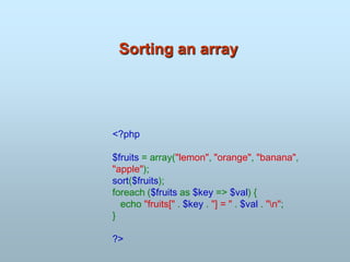 Php and MySQL | PPT