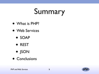 Php And Web Services