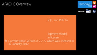 Php apache vs iis By Hafedh Yahmadi | PPT