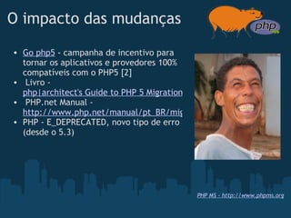 Novidades do PHP 5.3 e 6