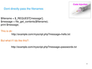 PHP Secure Programming | PDF