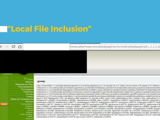 “Local File Inclusion”
 