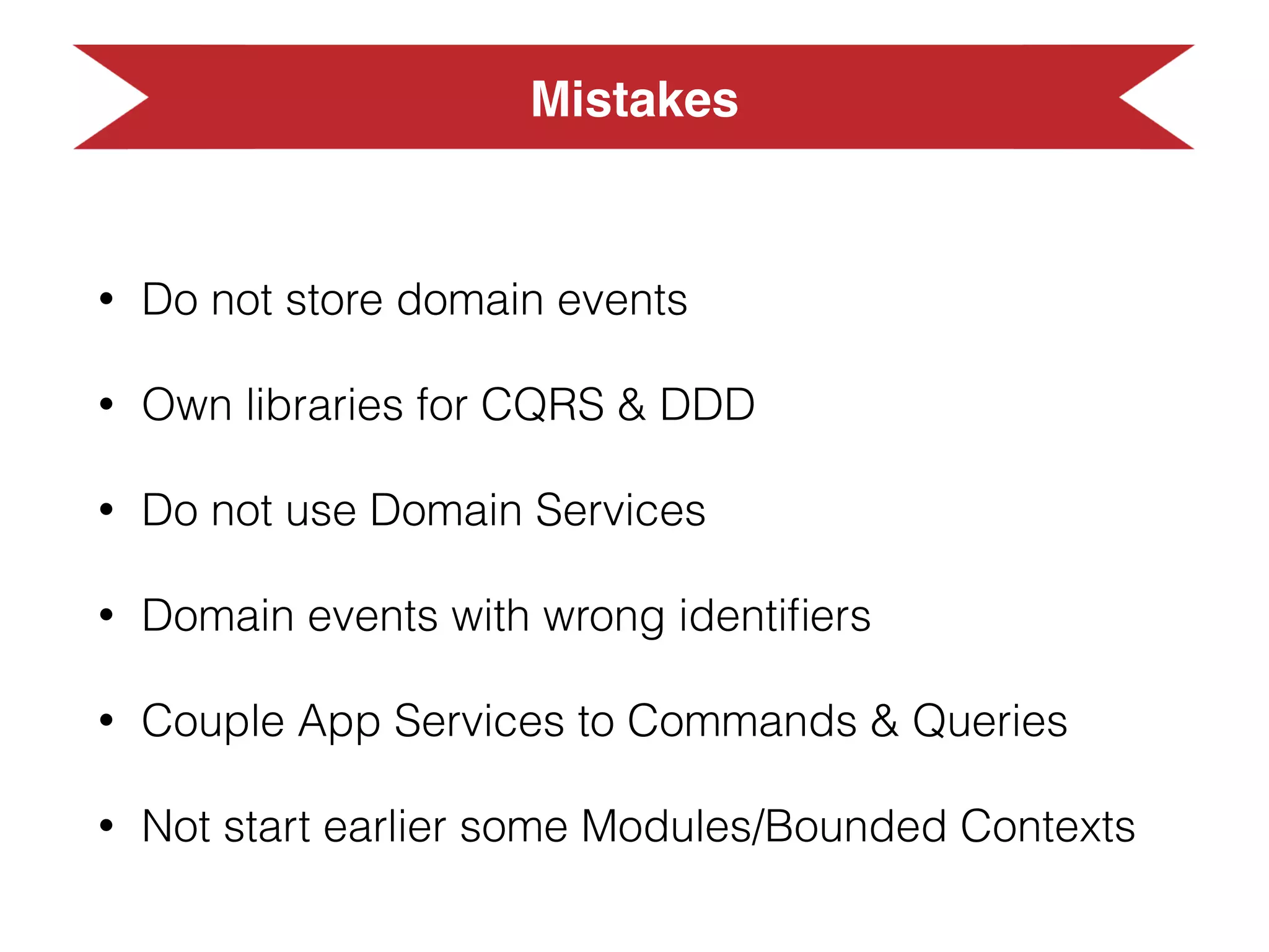 Tackling Complex Code
The Conclusions
 