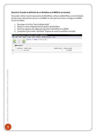 Php Barcelona Workshop2008 Motores De Workflow En Php Guia