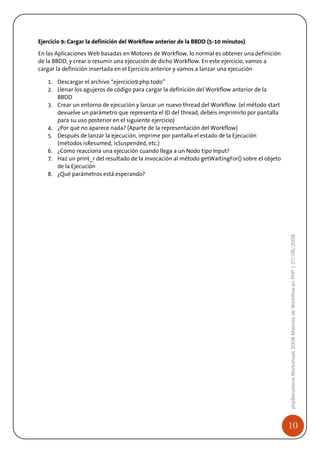 Php Barcelona Workshop2008 Motores De Workflow En Php Guia