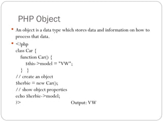 Comprehensive Introduction to PHP Programming Basics and Features | PPT