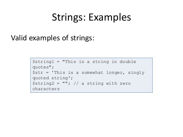 Php basics