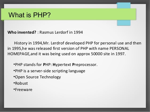 Introduction to PHP Basics