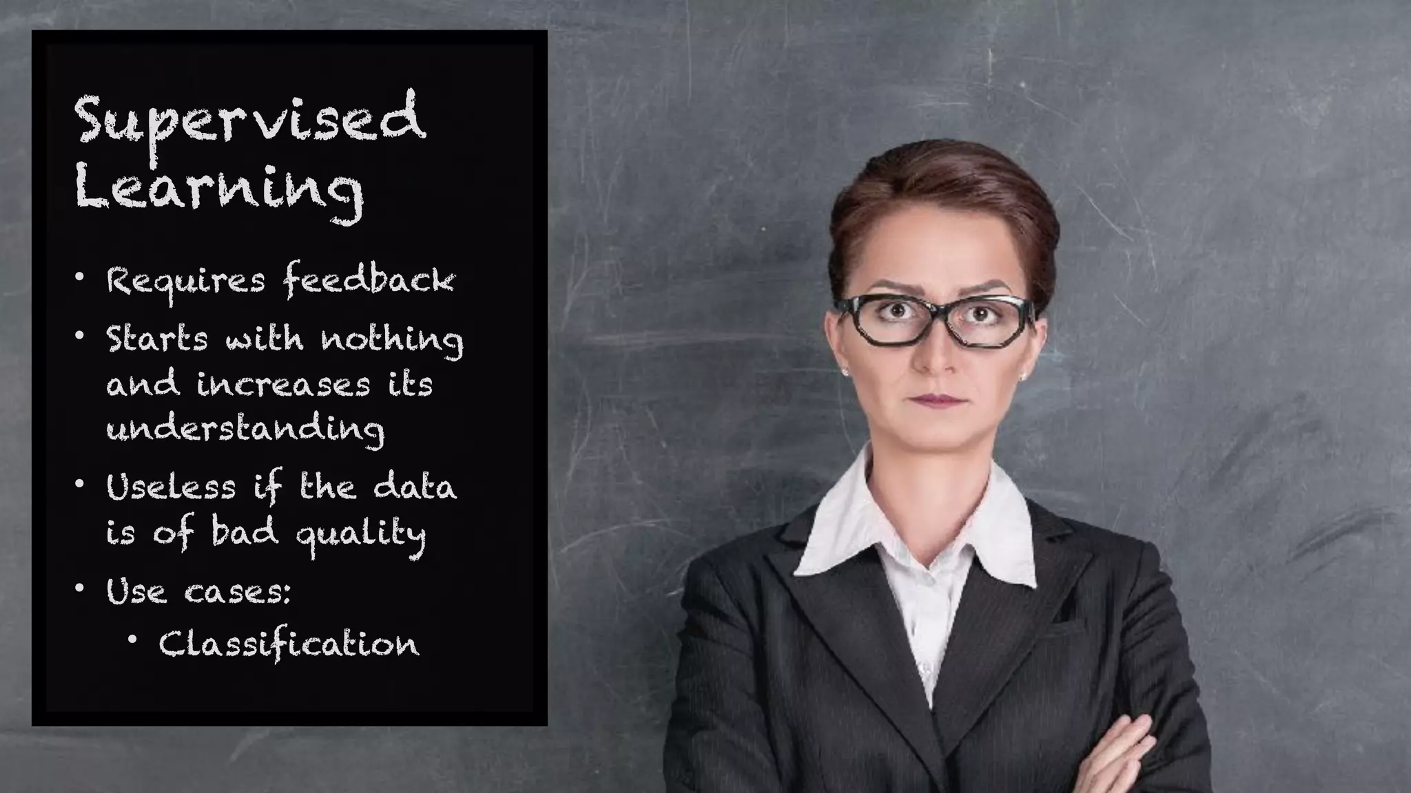 @joel__lord
#phpbnl18
Supervised
Learning
• Requires feedback
• Starts with nothing
and increases its
understanding
• Useless if the data
is of bad quality
• Use cases:
• Classification
 
