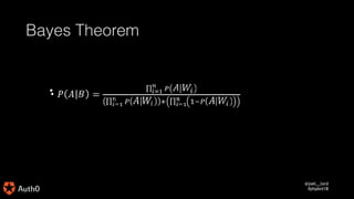 @joel__lord
#phpbnl18
Bayes Theorem
•  
 