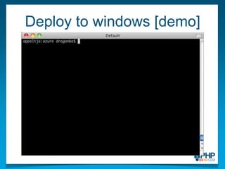 Deploy to windows [demo]