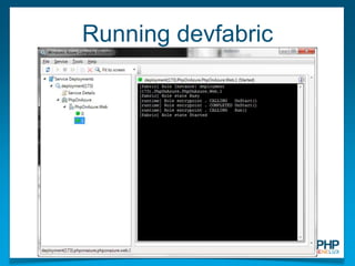 Running devfabric