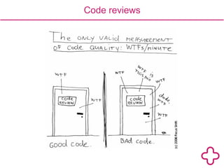 Code reviews 
 