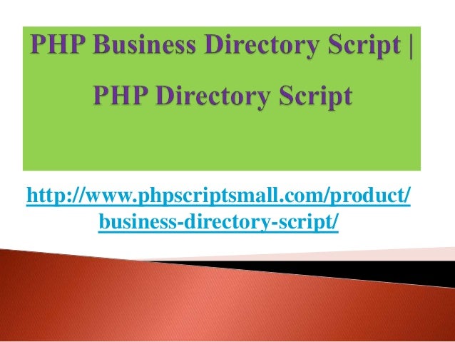 phpdirectory