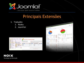 Traduções Nooku JoomFish Principais Extensões 