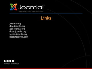Links joomla.org dev.joomla.org api.joomla.org docs.joomla.org feeds.joomla.org bestofjoomla.com 