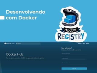 Desenvolvendo
com Docker
 