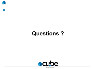 Questions ?
 