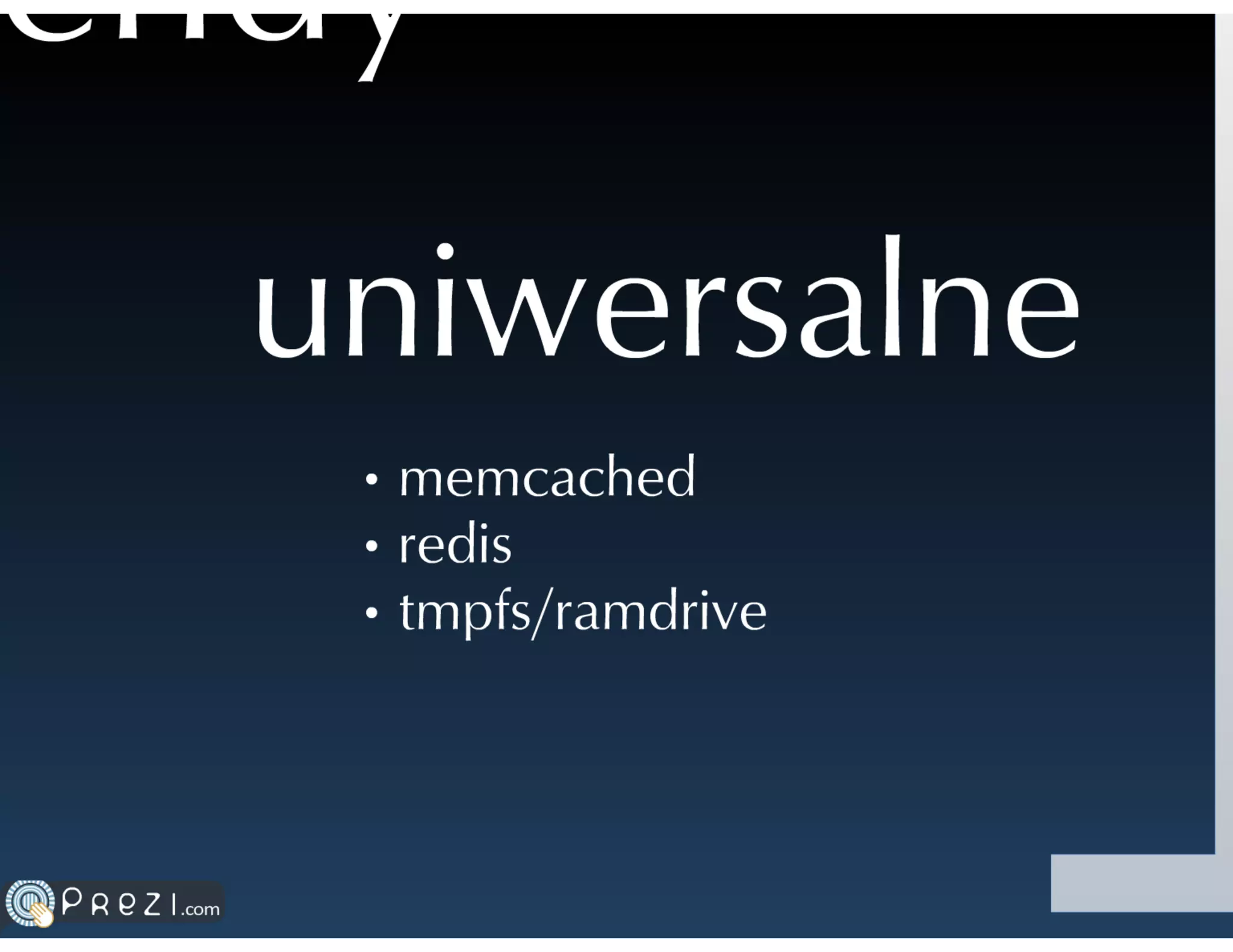 Systemy cache'owania danych w PHP