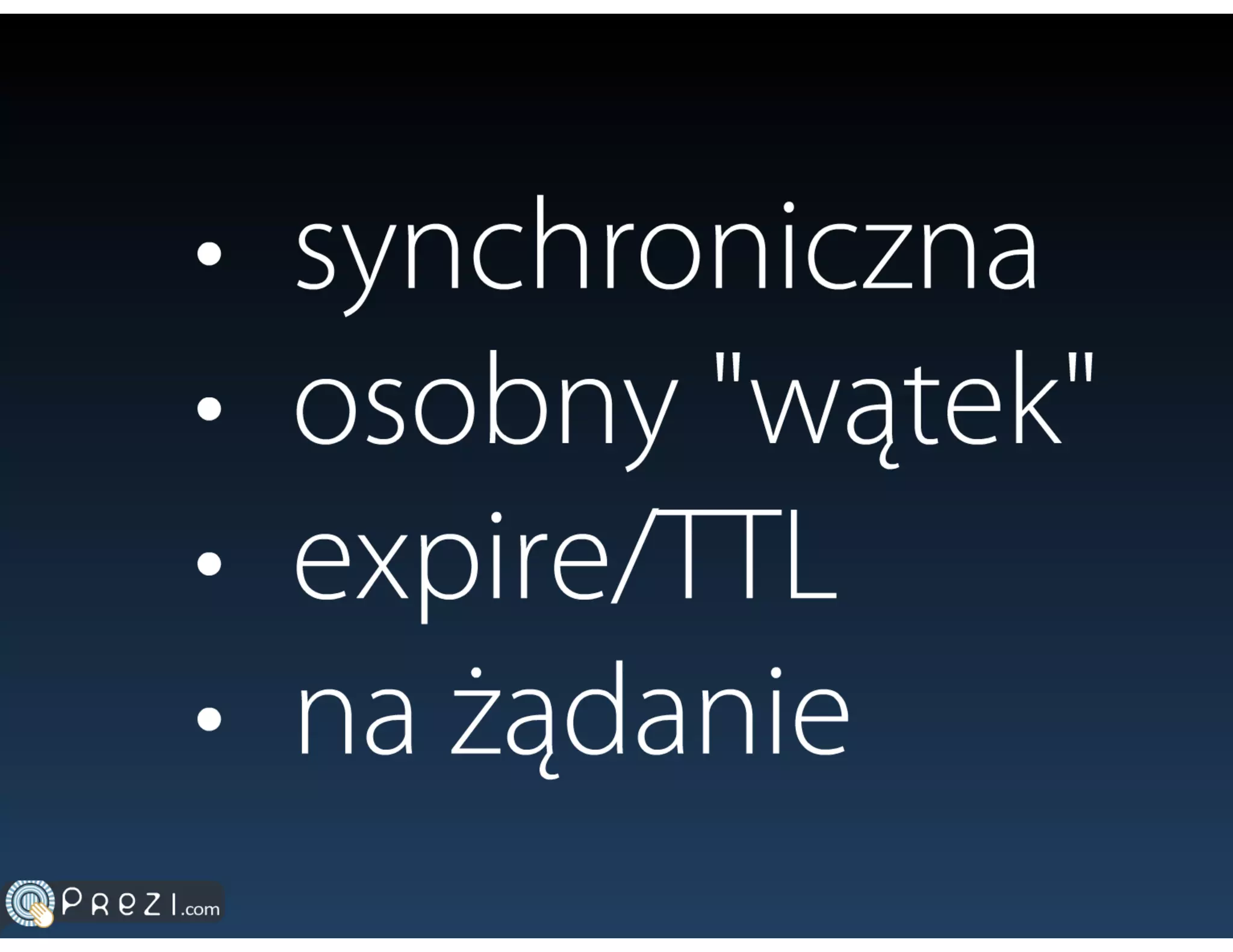 Systemy cache'owania danych w PHP