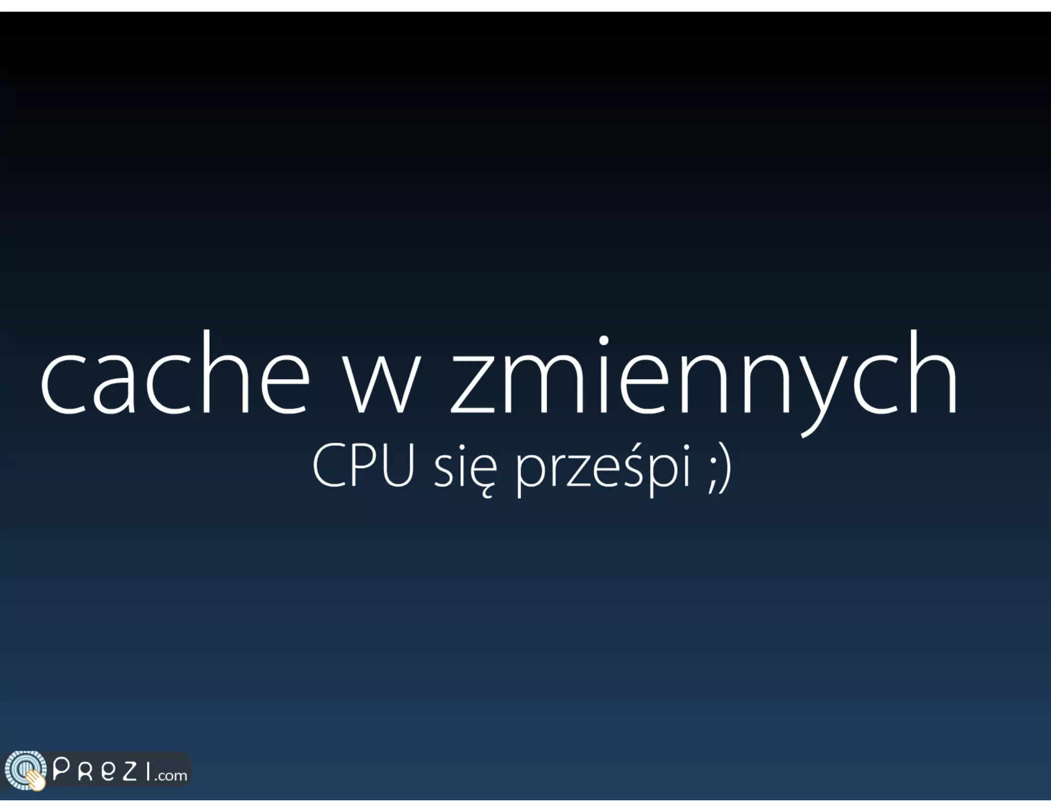 Systemy cache'owania danych w PHP