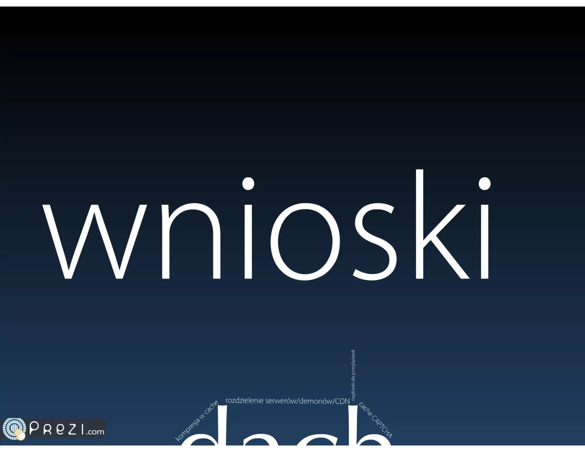 Systemy cache'owania danych w PHP