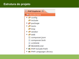 Estrutura do projeto

 