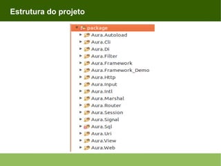Estrutura do projeto

 
