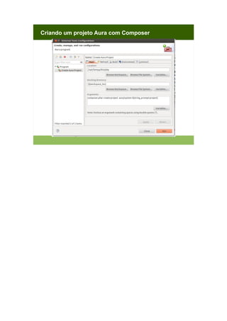 Criando um projeto Aura com Composer

 