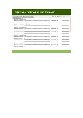 Criando um projeto Aura com Composer

 