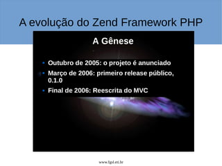 Zend Framework 3 - porque só o que existe pode ser aprimorado