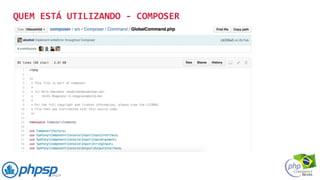 QUEM ESTÁ UTILIZANDO - ESTATÍSTICAS PACKAGIST
 