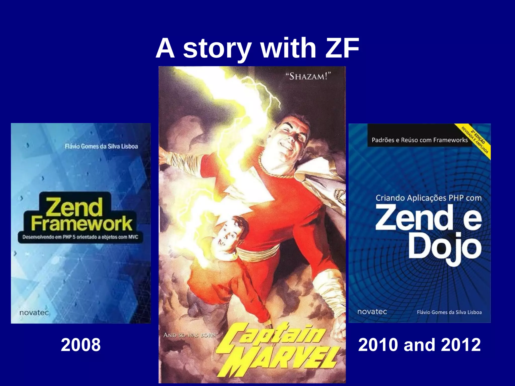 A story with ZF
2008 2010 and 2012
 