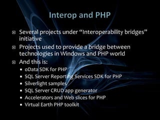 Get the tools and the platform for free!3 Spark’s for your success:Microsoft DreamSpark – for StudentsMicrosoft WebsiteSpark – for Web-agencies up to 10 EmployeesMicrosoft BizSpark – for Startupswww.dreamspark.comwww.websitespark.comwww.bizspark.com