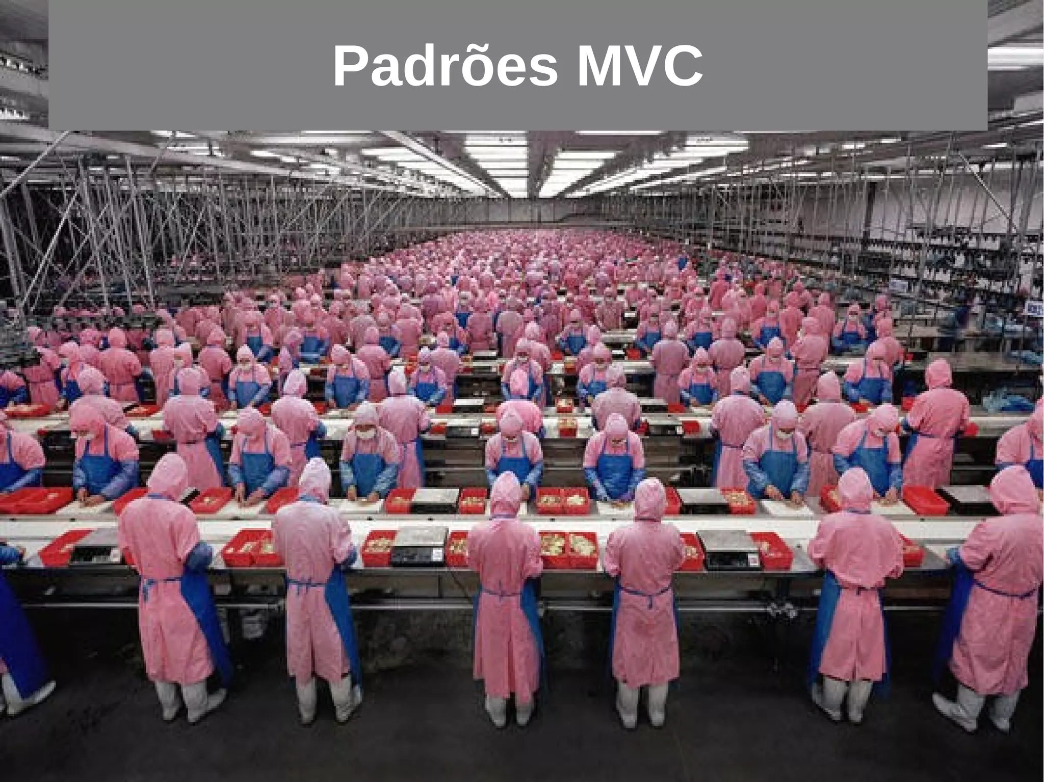 Padrões MVC
 