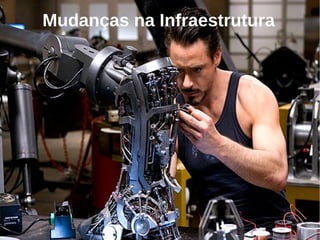 Mudanças na Infraestrutura
 
