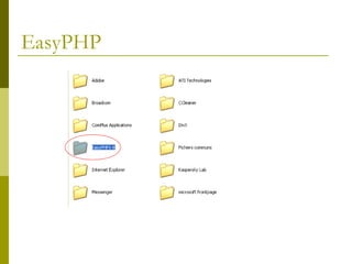 EasyPHP
 