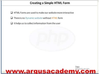 Php creating forms