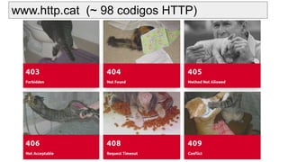 www.http.cat (~ 98 codigos HTTP)
 