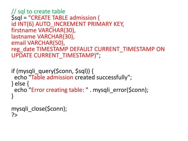 PHP DATABASE MANAGEMENT.pptx